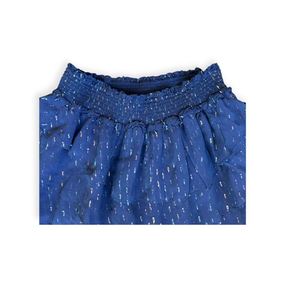 Ramy Brook NY small skirt silk blend sparkle mini small - Picture 2 of 9